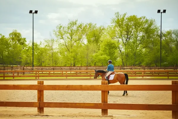 Outdoor Equestrian Lighting Horse Lighting